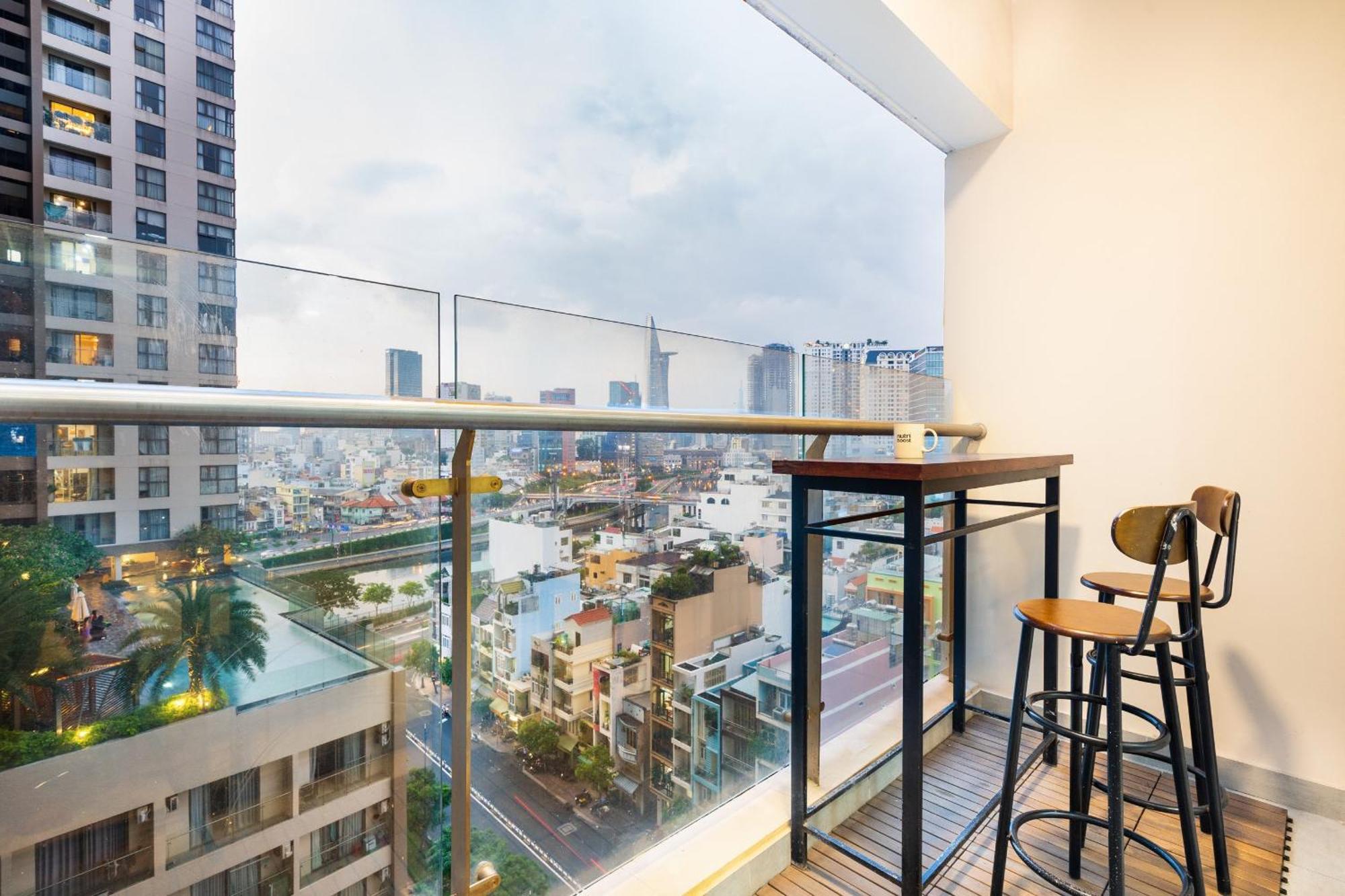 Otis Millennium Saigon Balcony Apartment Ho-Chi-Minh-Stadt Exterior foto