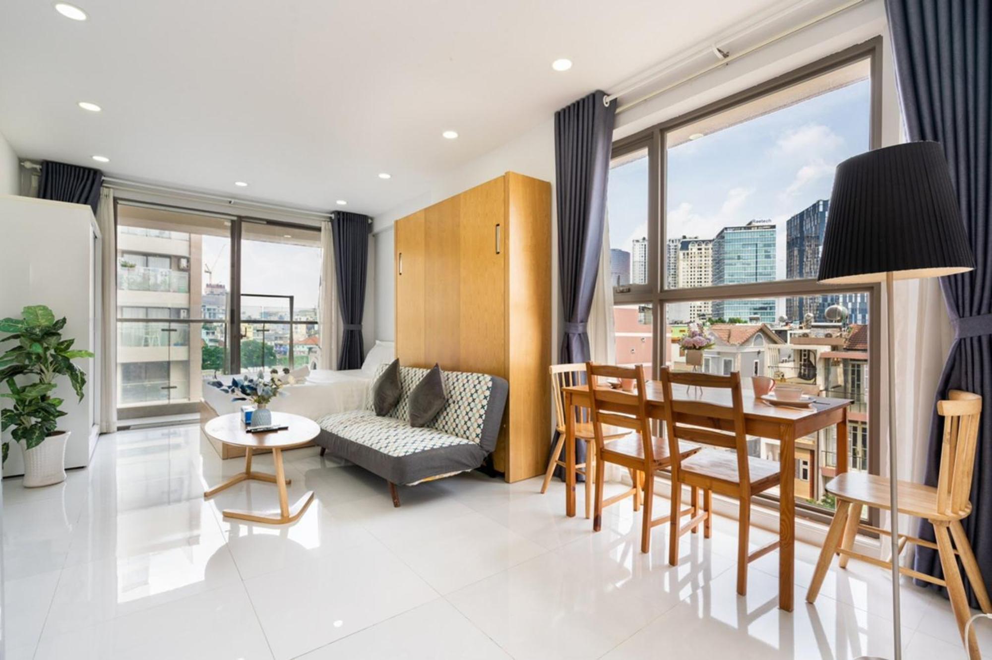 Otis Millennium Saigon Balcony Apartment Ho-Chi-Minh-Stadt Zimmer foto