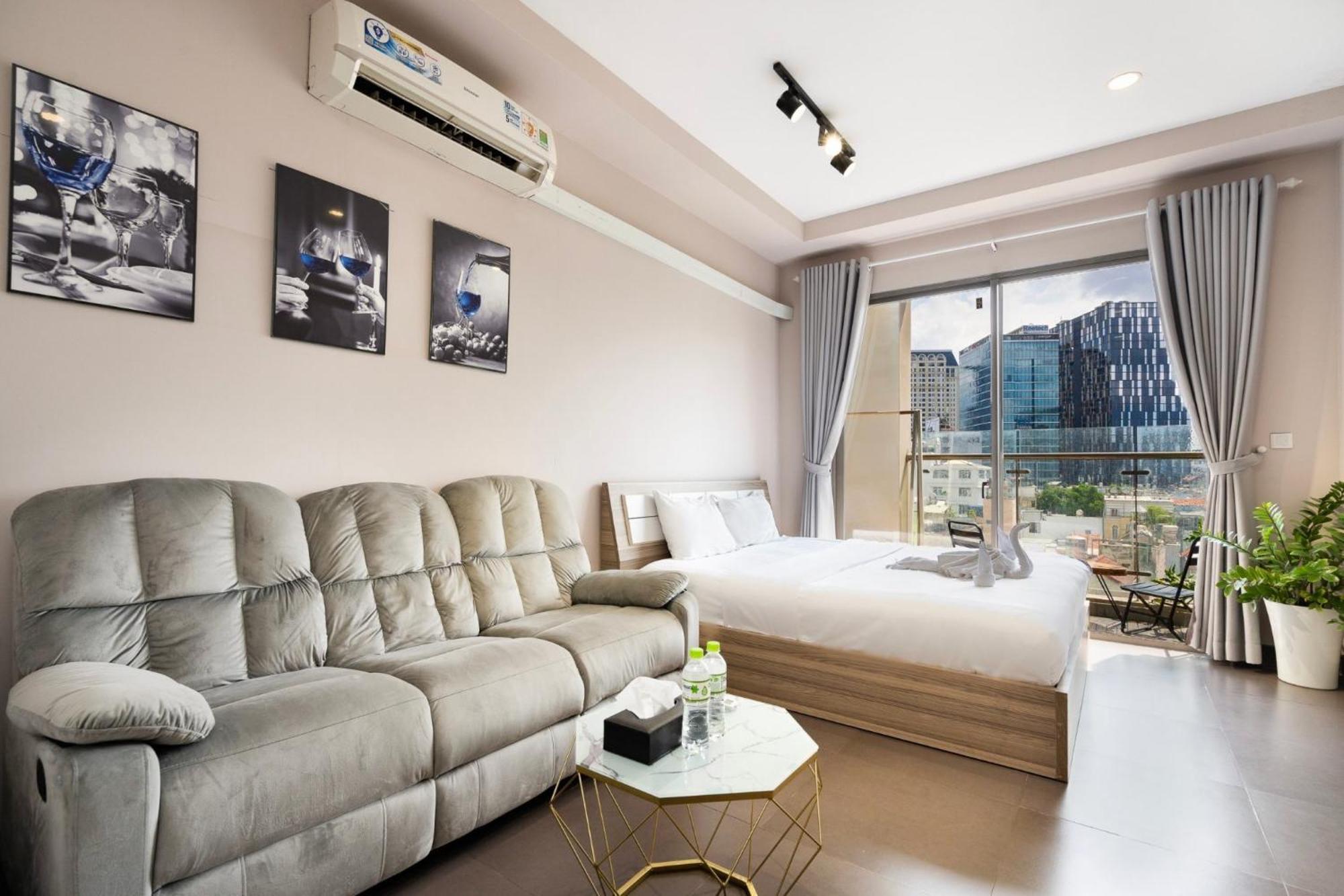 Otis Millennium Saigon Balcony Apartment Ho-Chi-Minh-Stadt Exterior foto